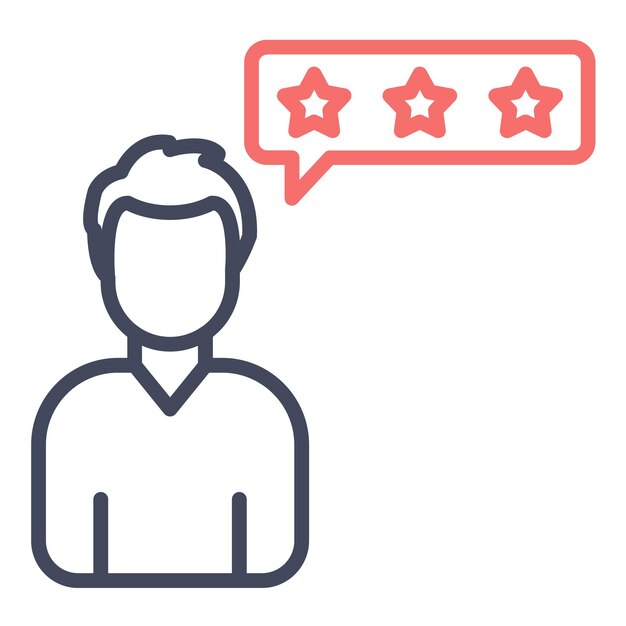 Customer Reviews Vector Illustration Style