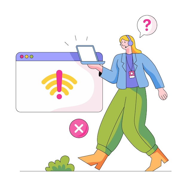 customer service for Error state