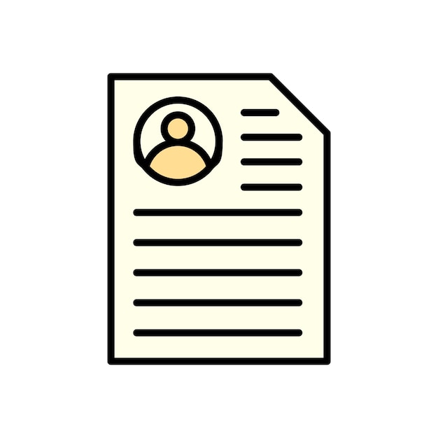 CV icon