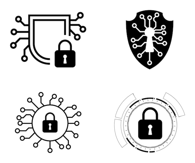 Cyber security icon