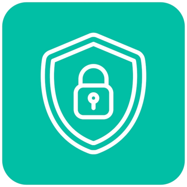 Cyber security Vector Icon Design Illustration
