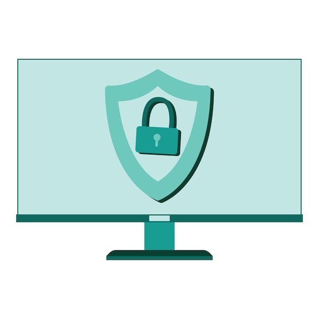 Cybersecurity illustration
