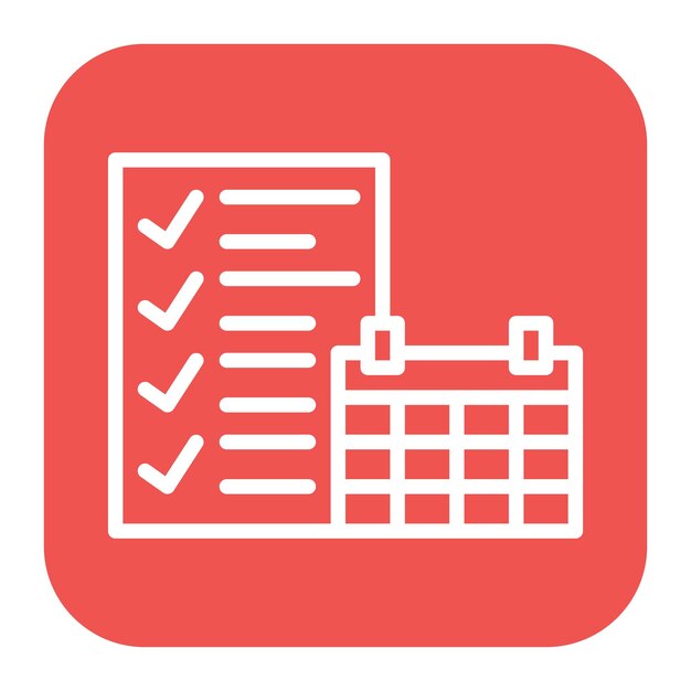daily tasks icon vector image can be used for psychology