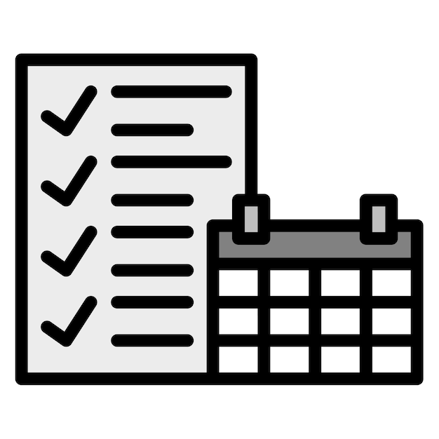 daily tasks icon vector image can be used for psychology