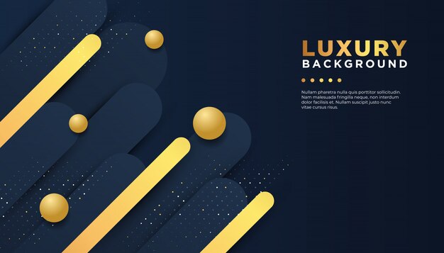 Dark abstract background with overlap layers. Luxury design concept. 