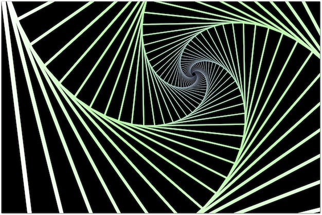 Dark background with circular rectangular lines