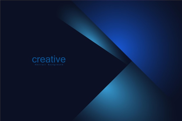 Dark blue abstract background Modern blue corporate concept bus