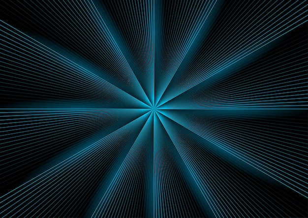 Dark blue minimal lines abstract futuristic tech background