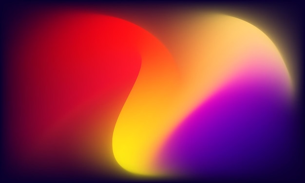dark mesh color gradient background design with dynamic wave pattern
