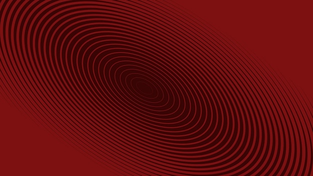 Dark Red line circle abstract background for backdrop or presentation