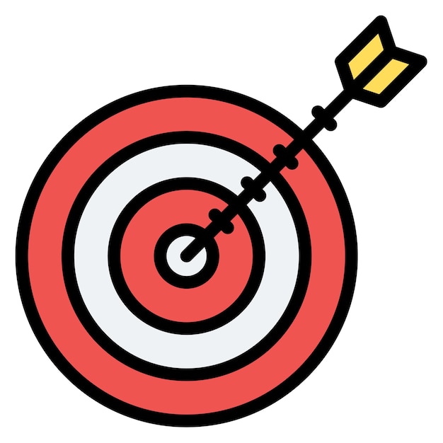 Darts icon vector image Can be used for Coworking Space