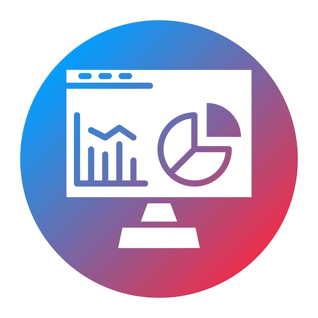 Dashboard icon vector image Can be used for Data Science