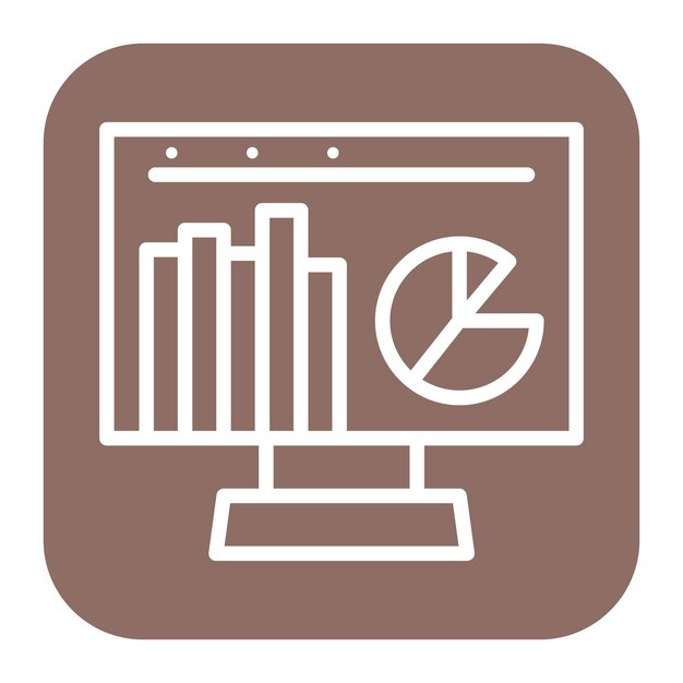 Data Analysis icon vector image Can be used for Industry