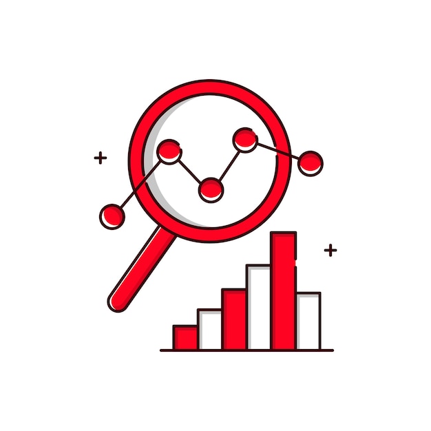 Data Driven Data Insight Data Analytics Logic Vector Icon Design with Editable Stroke