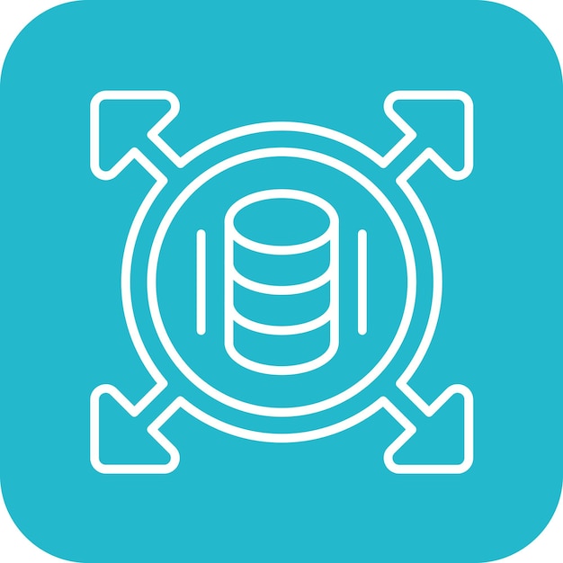 Data Driven icon vector image Can be used for Influencer Marketing
