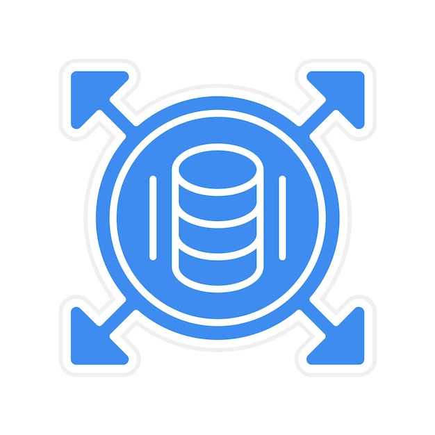 Data Driven icon vector image Can be used for Influencer Marketing