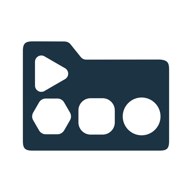 Data file unstructured data icon Simple editable vector design isolated on a white background