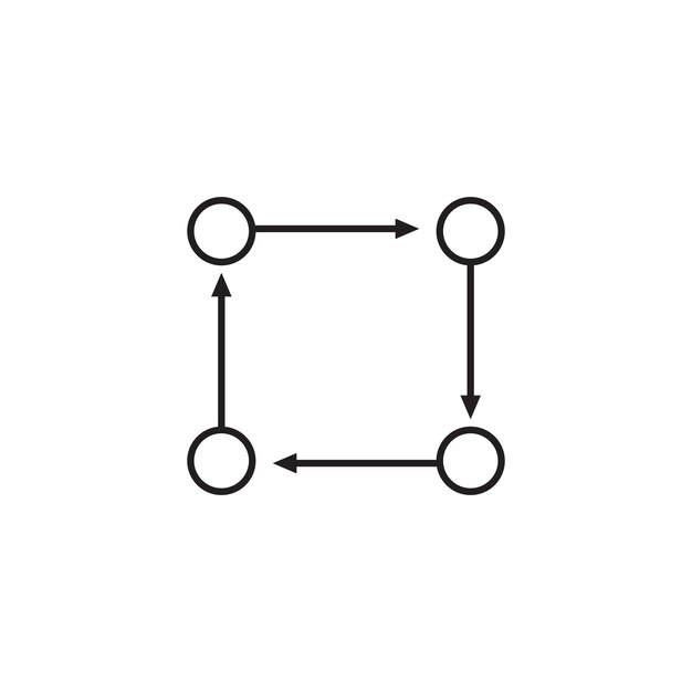 data flow icon design