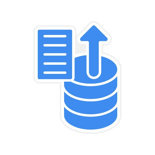 Data Information icon vector image Can be used for Data Analytics