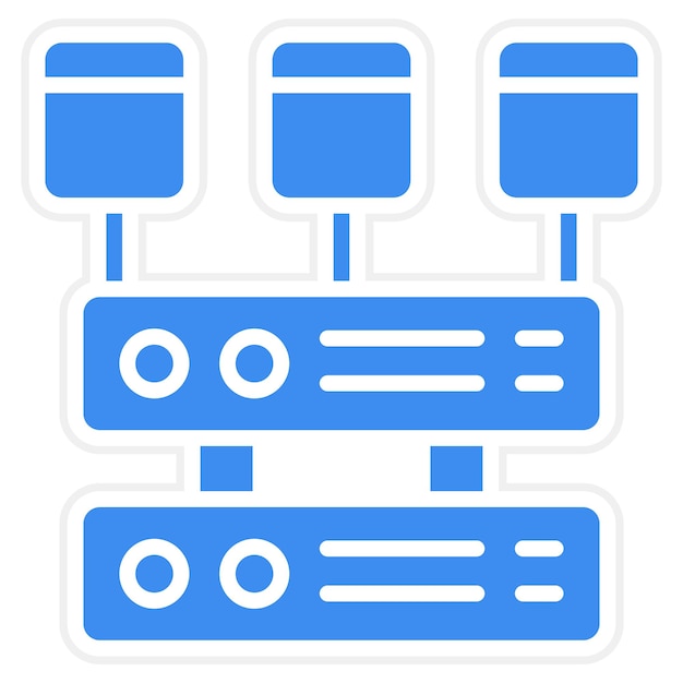 Data Modeling Icon Style