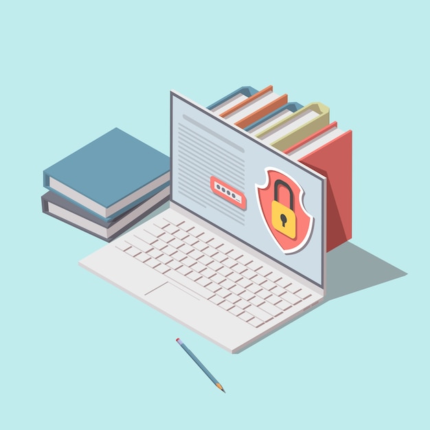 Data protection concept. 