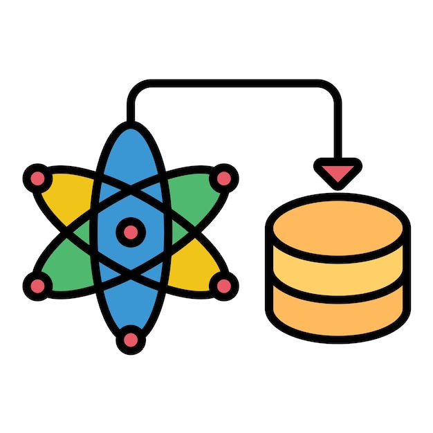 Data Science Flat Illustration