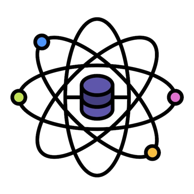 Data Science Flat Illustration
