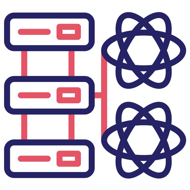 data science vector icon illustration of data analytics iconset