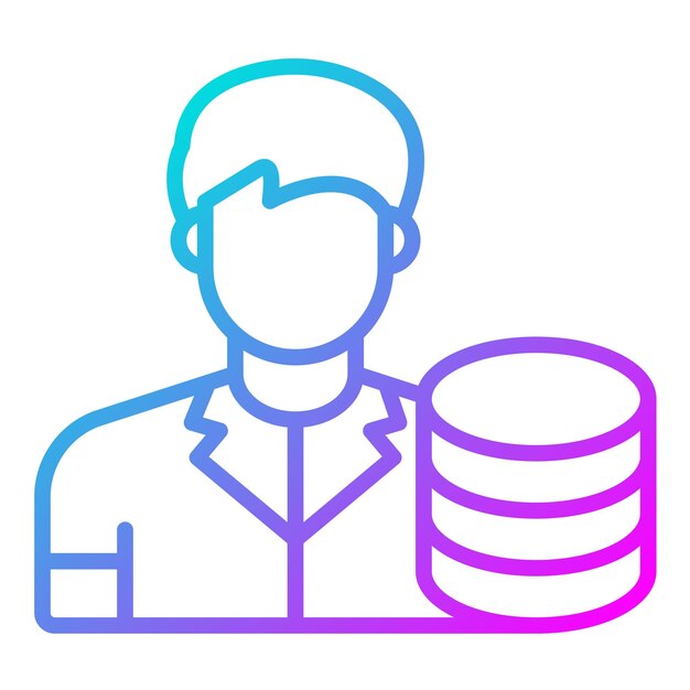 Data Scientist Vector Illustration Style