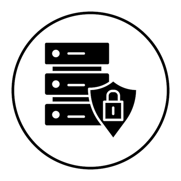 Data Security Vector Illustration