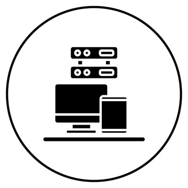 Data Synchronization icon vector image Can be used for Data Analytics