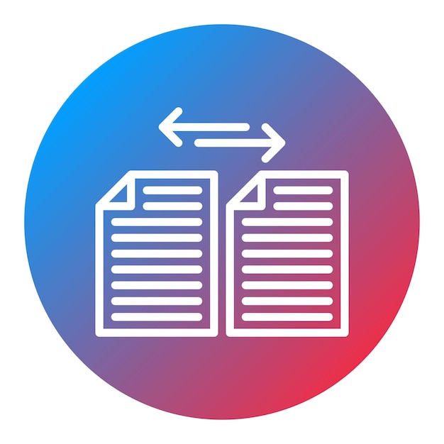 data transfer icon vector image can be used for compliance and regulation