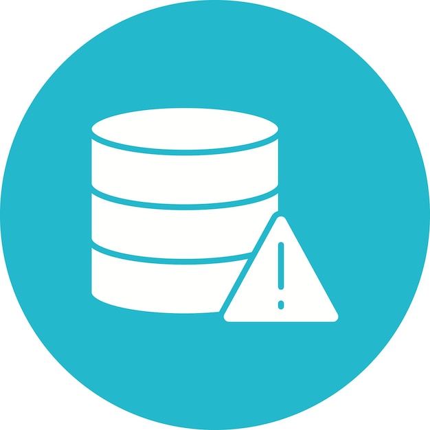 Database Alert icon vector image Can be used for Web Hosting