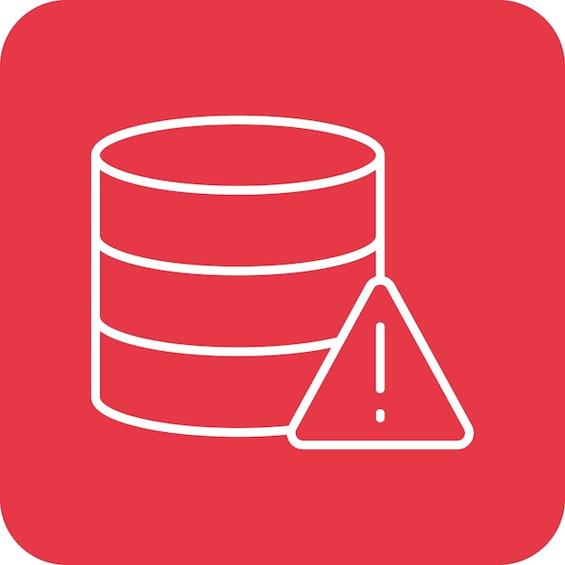 Database Alert icon vector image Can be used for Web Hosting