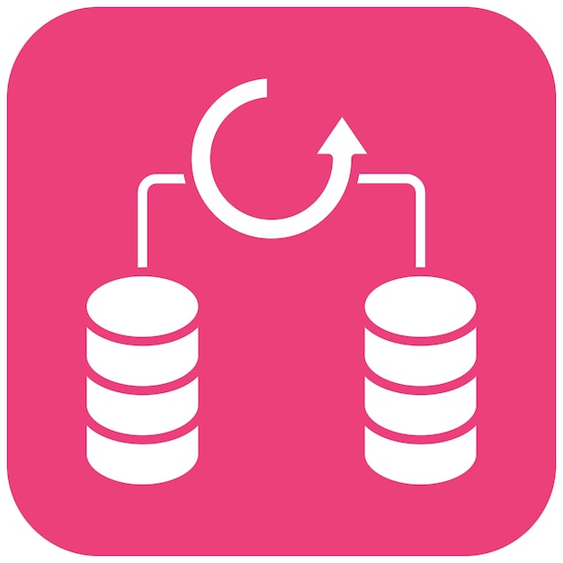 Database Backup icon vector image Can be used for Web Hosting