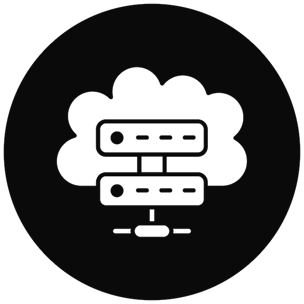 Database Center icon vector image Can be used for Web Hosting