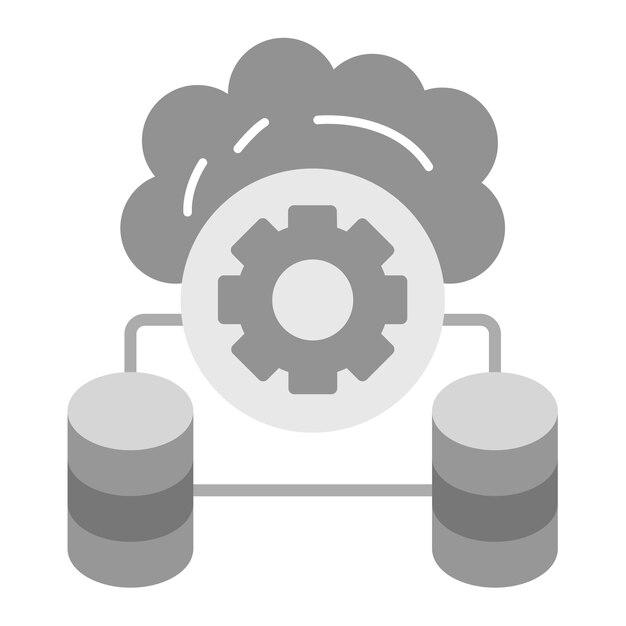 Database Connection icon vector image Can be used for Web Hosting