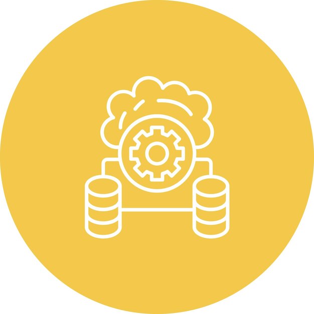 Database Connection icon vector image Can be used for Web Hosting