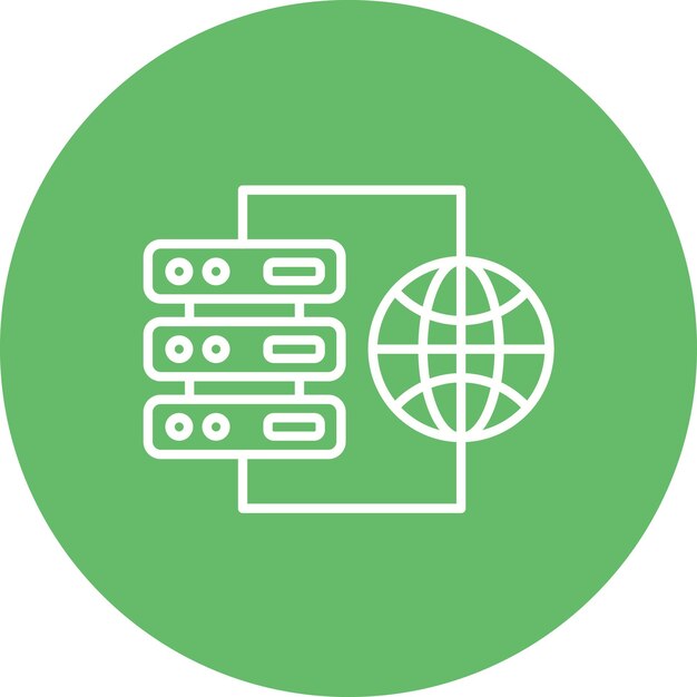 Database icon vector image Can be used for Data Analytics