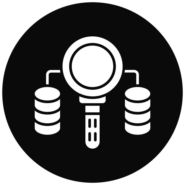 Database Scanning icon vector image Can be used for Web Hosting