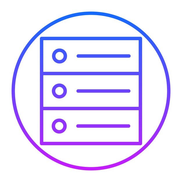 Database Vector Icons