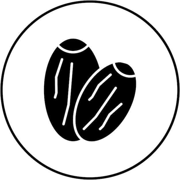 Dates icon vector image Can be used for Dubai