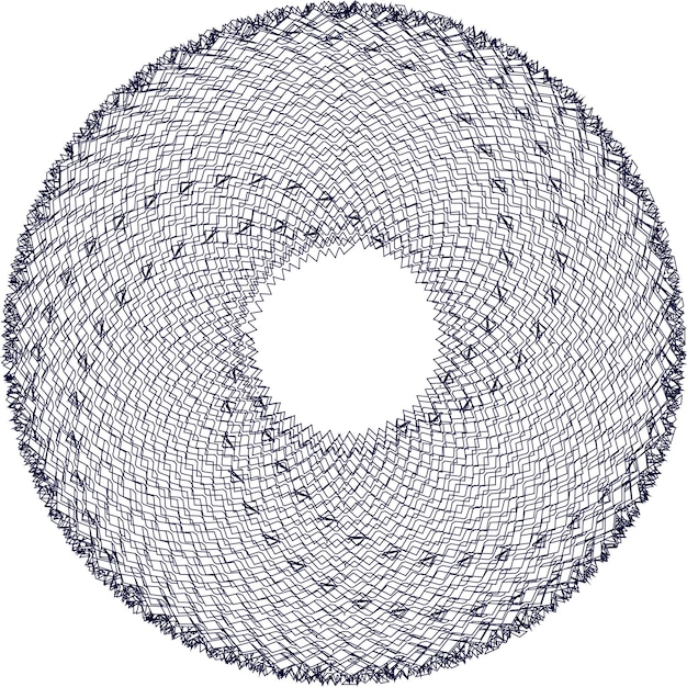 Decorative ornamental shape