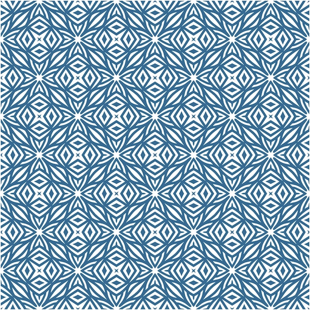decorative seamless pattern with minimalist abstract retro design style
