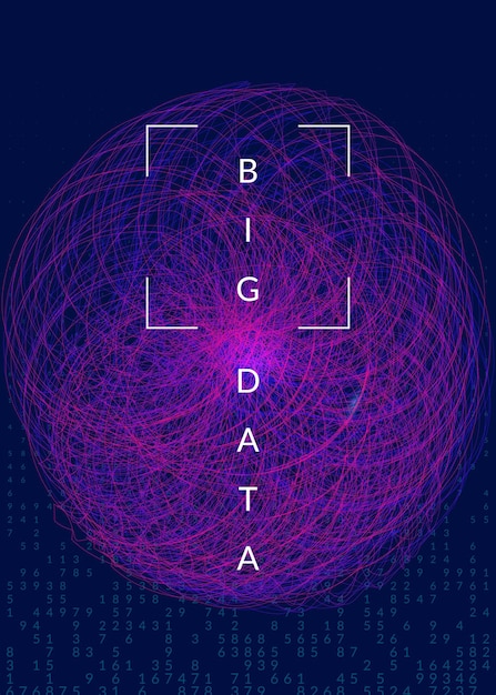 Deep learning background. Technology for big data, visualization, artificial intelligence and quantum computing. Design template for networking concept. Abstract deep learning backdrop.