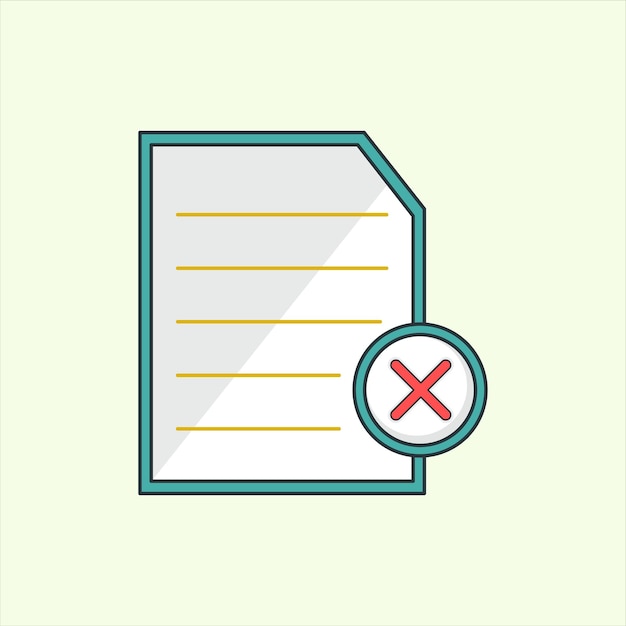 Delete icon icon related to design elements suitable for web site app user interfaceselement printable etc flat icon style simple vector design editable