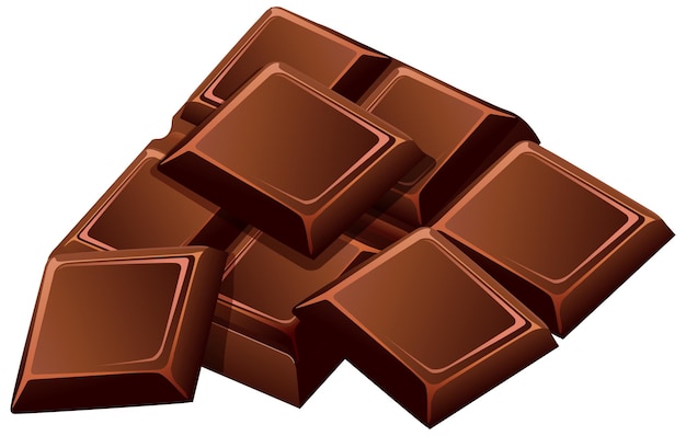 Delicious Chocolate Bar Pieces