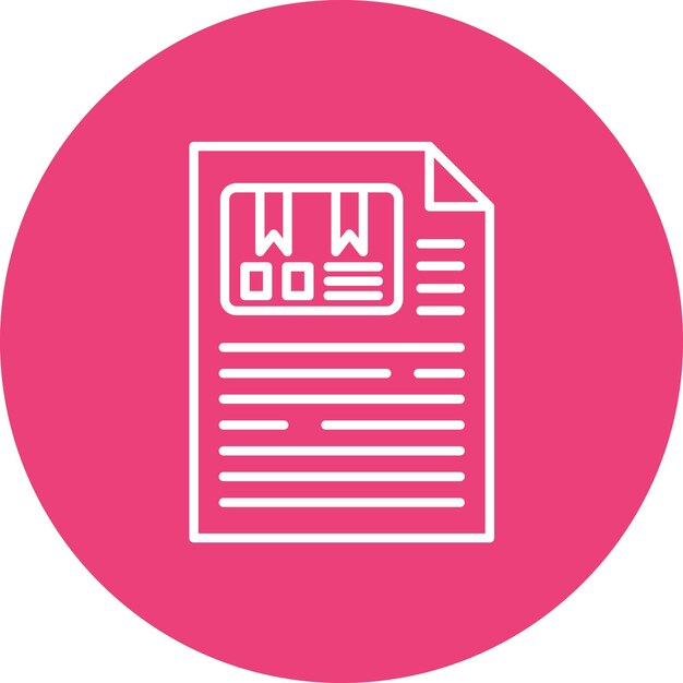 Delivery Note vector icon Can be used for Delivery and Logistics iconset