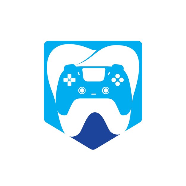 Dental Game Logo Icon Design