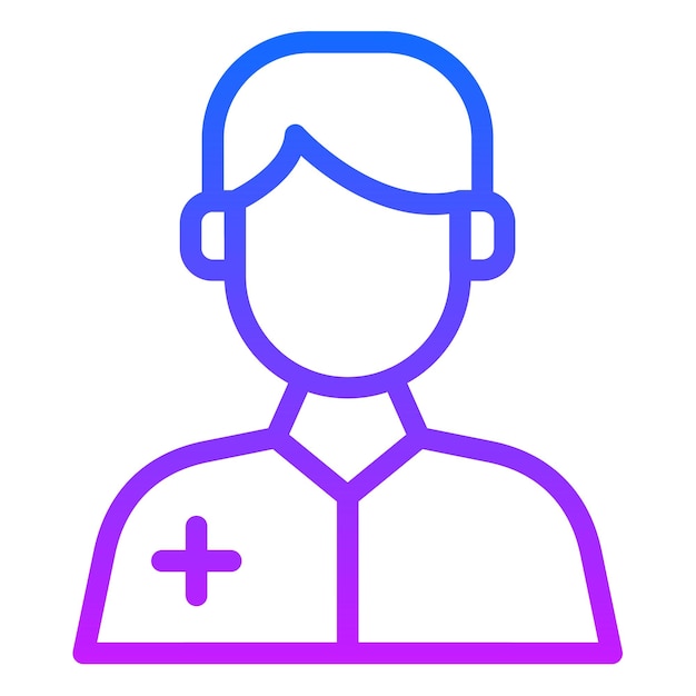 Dentist Male Vector Illustration